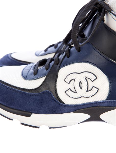 chanel high top sneakers 2013|Chanel sneakers brand new.